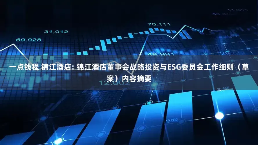 一点钱程 锦江酒店: 锦江酒店董事会战略投资与ESG委员会工作细则（草案）内容摘要